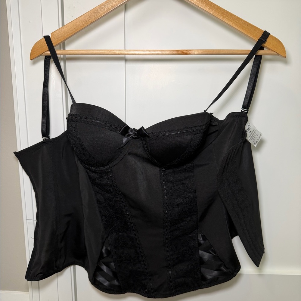 Spirit Black Lace Corset Top